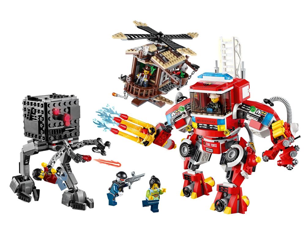 LEGO Set 70813-1 Rescue Reinforcements The LEGO Movie) | Rebrickable - Build with LEGO