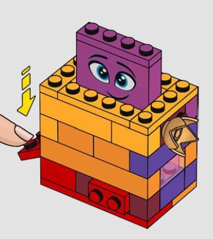 LEGO Set 708251b15 Toaster (2019 The LEGO Movie > The LEGO Movie II) Rebrickable Build