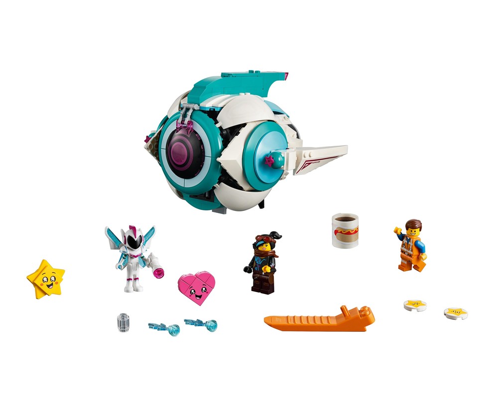 新品未開封です Mighty Ryerders - HUSTM レコー LEGO Set 70830-1 Sweet Mayhem's Systar Starship! (2019 The LEGO