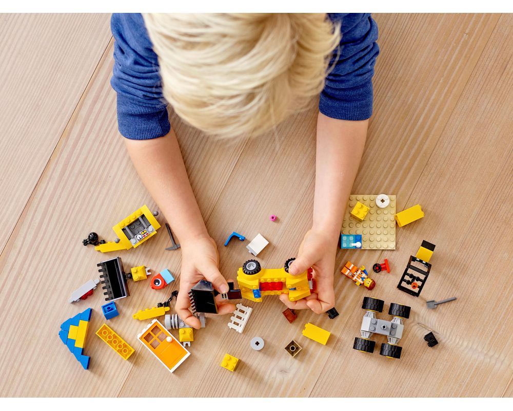 LEGO - The Lego Movie 2 Emmet's Builder Box 70832, Building Sets
