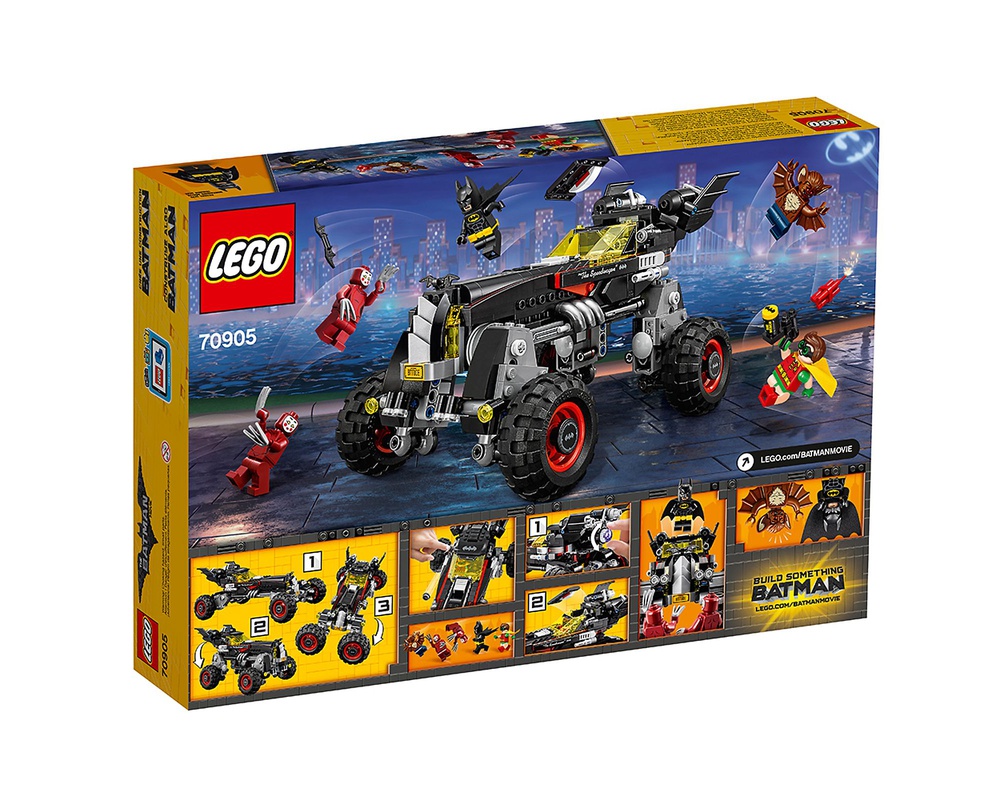 Derfor mikro beskyttelse LEGO Set 70905-1 The Batmobile (2017 Super Heroes DC > Batman > The LEGO  Batman Movie) | Rebrickable - Build with LEGO