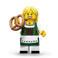 Pretzel Girl (set 71002-3)