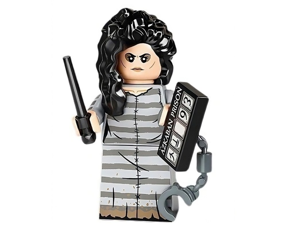 LEGO Set 71028 12 Bellatrix Lestrange 2020 Collectible Minifigures Harry Potter and Fantastic Beasts Series 2 Rebrickable Build with LEGO