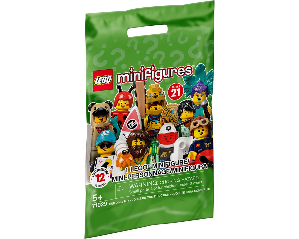 LEGO Set 71029-0 Series 21 - Random Bag (2021 Collectible Minifigures ...