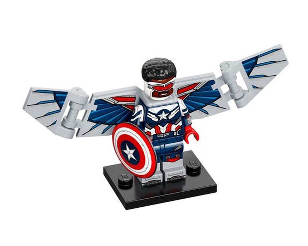 LEGO Set 71031-5 Captain America (2021 Collectible Minifigures Marvel) | Rebrickable - Build with LEGO