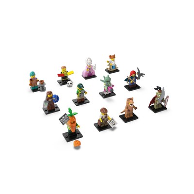 Mega Bloks & Lego Minifigs Lot Mini Figures Minecraft TMNT Dragons Knights  Orc