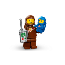 Brown Astronaut and Spacebaby (set 71037-3)