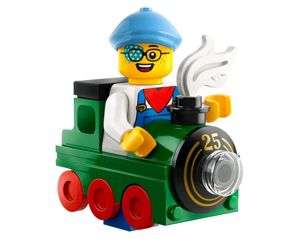 LEGO FIGURINE LE GARCON TRAIN N°10 SERIE 25 REF 71045 *COMME NEUF*