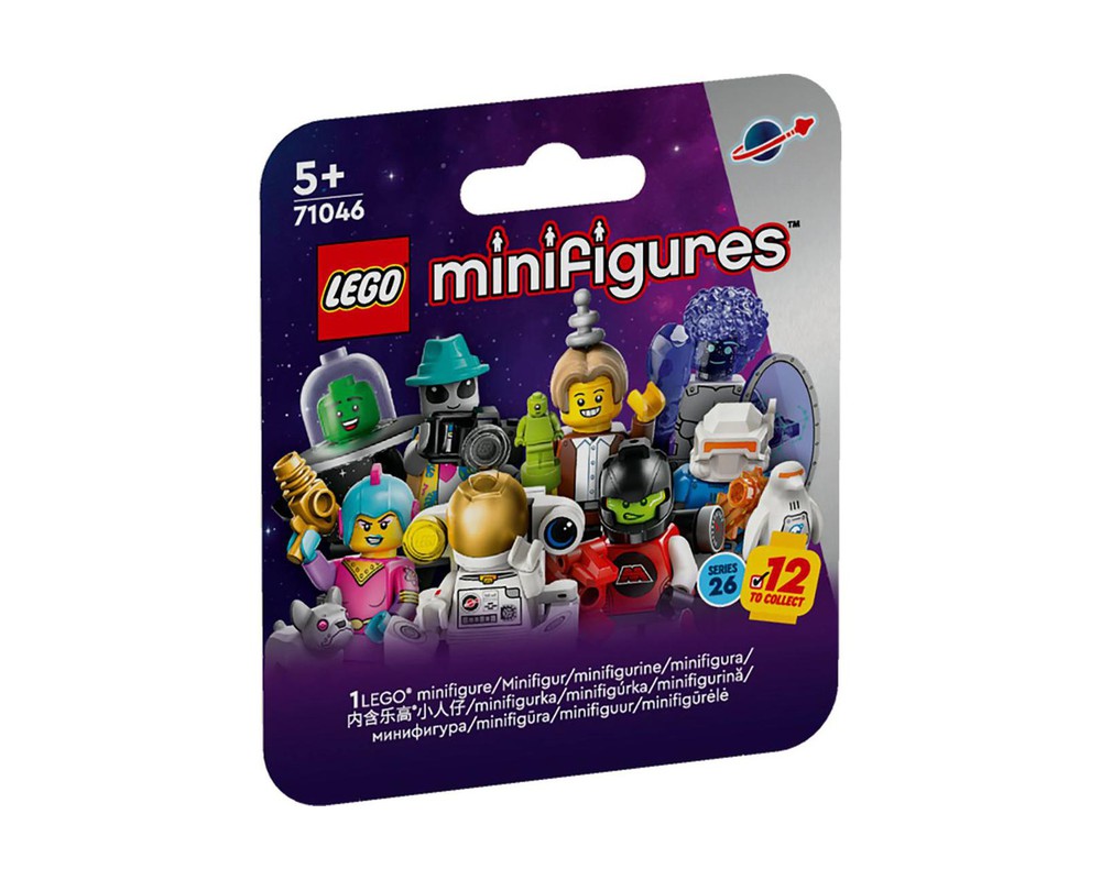 LEGO Set 71046 0 Series 26 Random Box 2024 Collectible Minifigures Series 26 Minifigures Rebrickable Build with LEGO