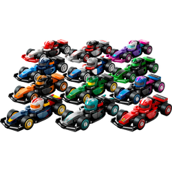 F1 Collectible Race Car - Complete - All Sets