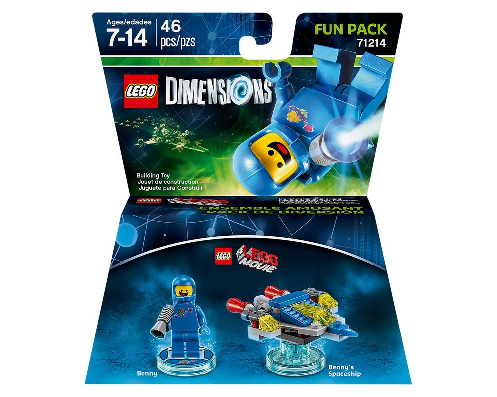 LEGO Set 71214-1 Benny Fun Pack (2015 Dimensions) | Rebrickable - Build ...