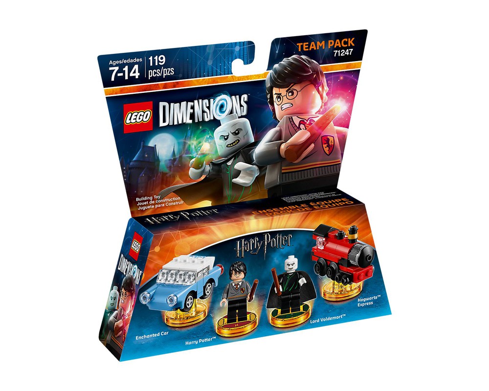 LEGO Set 71247-1 Harry Potter Team Pack (2016 Dimensions) | Rebrickable ...