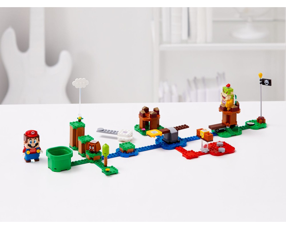 mario lego starter set 71360