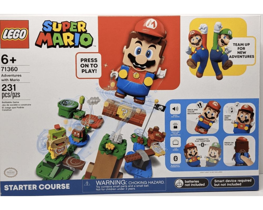 LEGO Set 71360-1 Adventures with Mario Starter Course (2020 Super