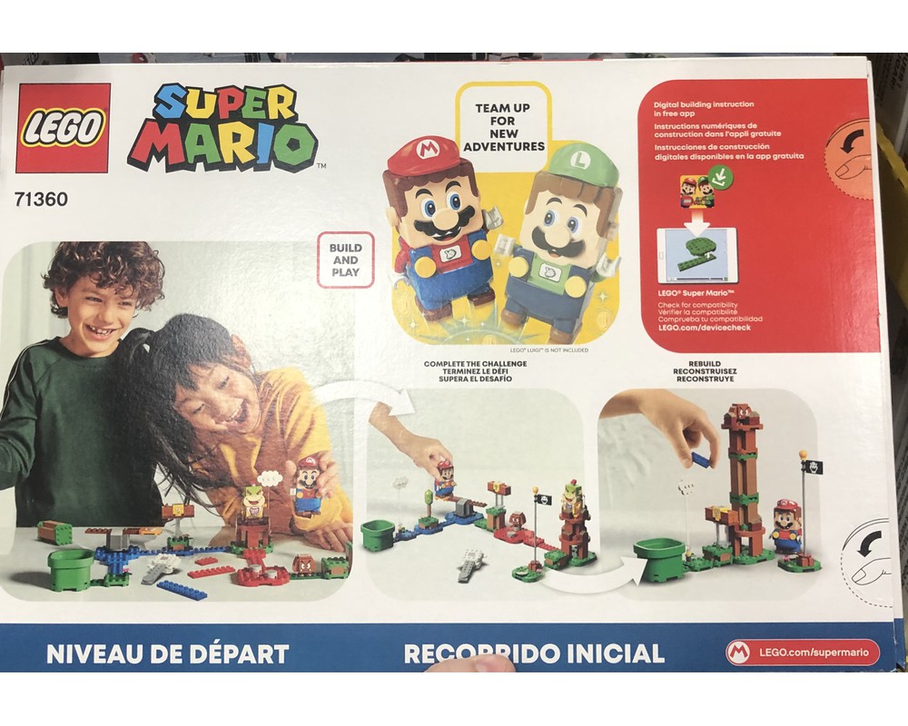 Set LEGO Super Mario Recorrido Inicial: Aventuras con Mario 71360