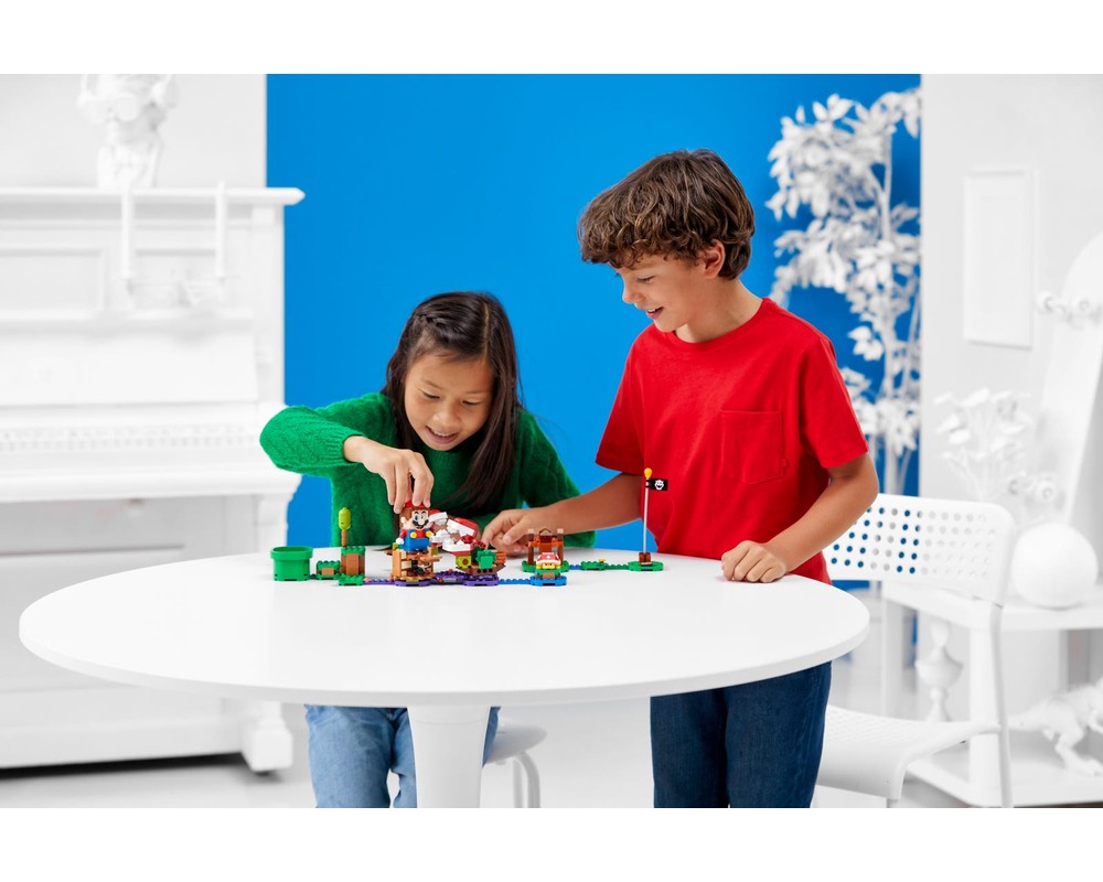 lego super mario piranha plant puzzling challenge expansion set 71382