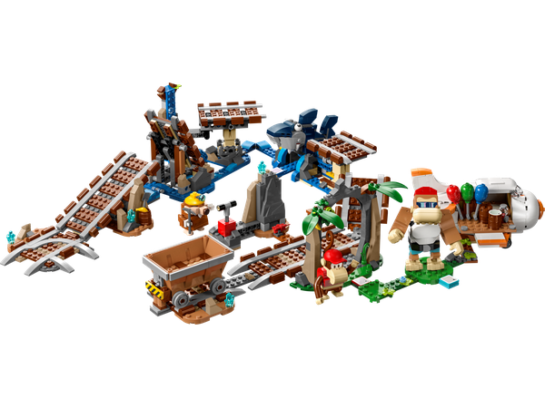 Diddy Kong's Mine Cart Ride Expansion Set