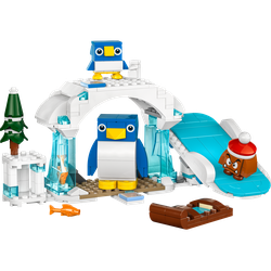 Śniegowa przygoda penguinów