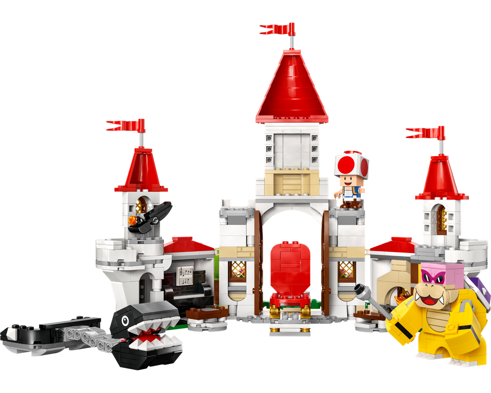 LEGO Set 71435-1 Battle with Roy at Peach's Castle (2024 Super Mario ...