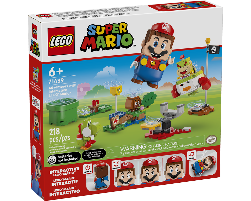 LEGO Set 71439-1 Adventures with Interactive LEGO Mario (2024 Super ...