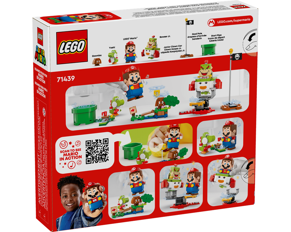 LEGO Set 71439-1 Adventures with Interactive LEGO Mario (2024 Super ...