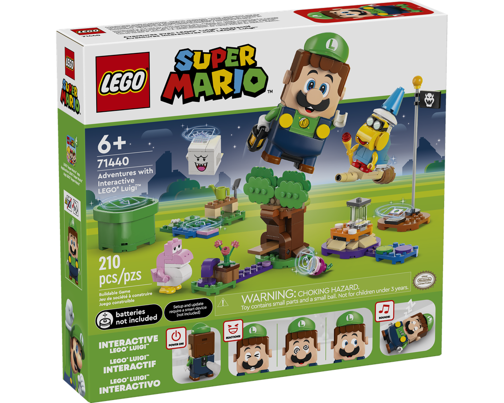 LEGO Set 71440-1 Adventures with Interactive LEGO Luigi (2024 Super ...