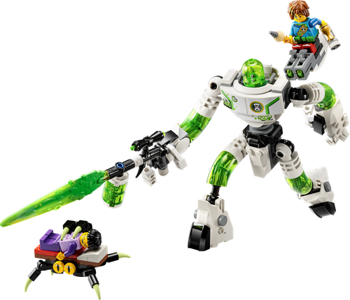 Mateo and Z-Blob the Robot