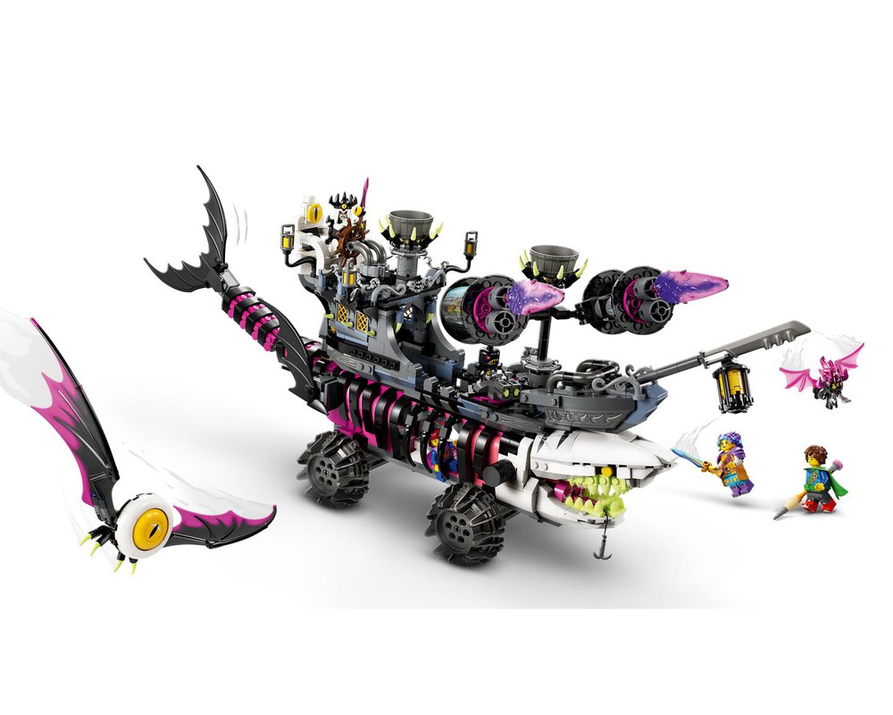 LEGO Set 71469-1-b3 Nightmare Shark Ship - Riding Version (2023 ...