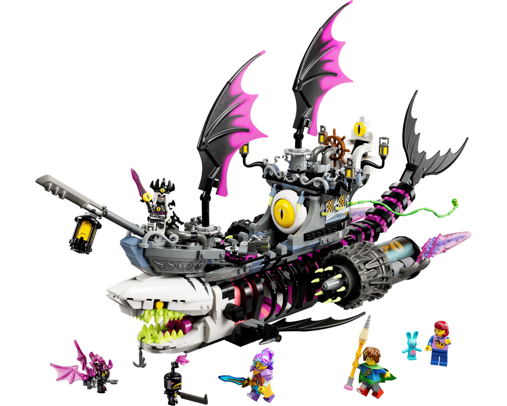 LEGO Set 71469-1 Nightmare Shark Ship (2023 Dreamzzz 