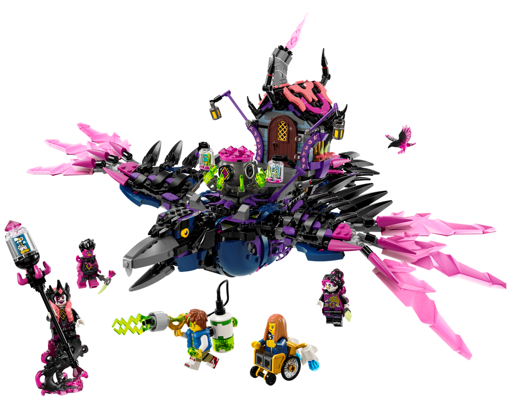 LEGO Set 71478-1 The Never Witch's Midnight Raven (2024 Dreamzzz ...