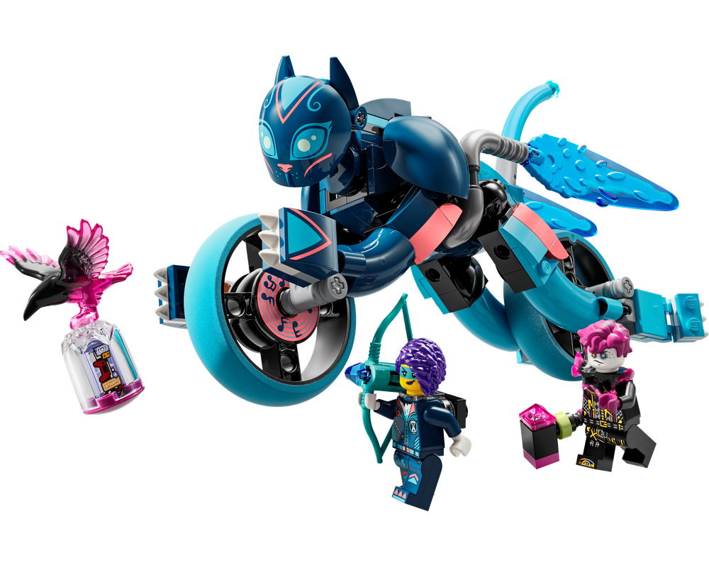 LEGO Set 71479-1 Zoey's Cat Motorcycle (2024 Dreamzzz) | Rebrickable ...