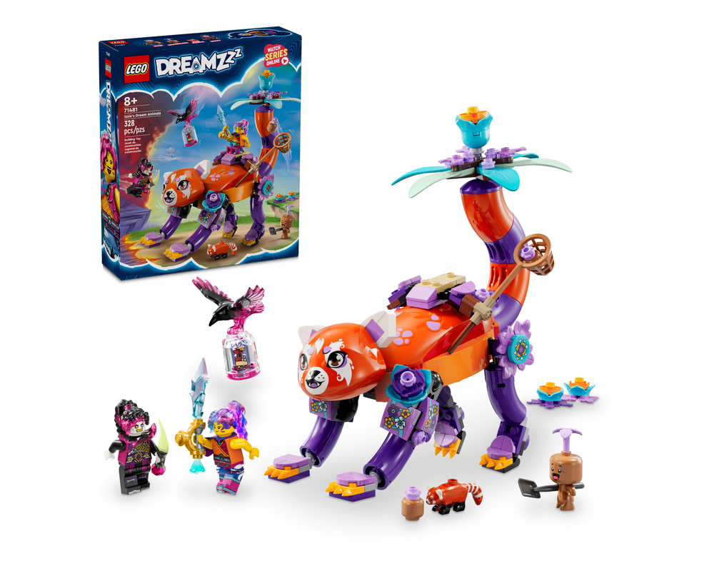 【新品未開封】DREAM 5形態×10セット LEGO Set 71481-1 Izzie's Dream Animals (2024 Dreamzzz