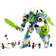 Mateo and Z-Blob the Knight Battle Mech