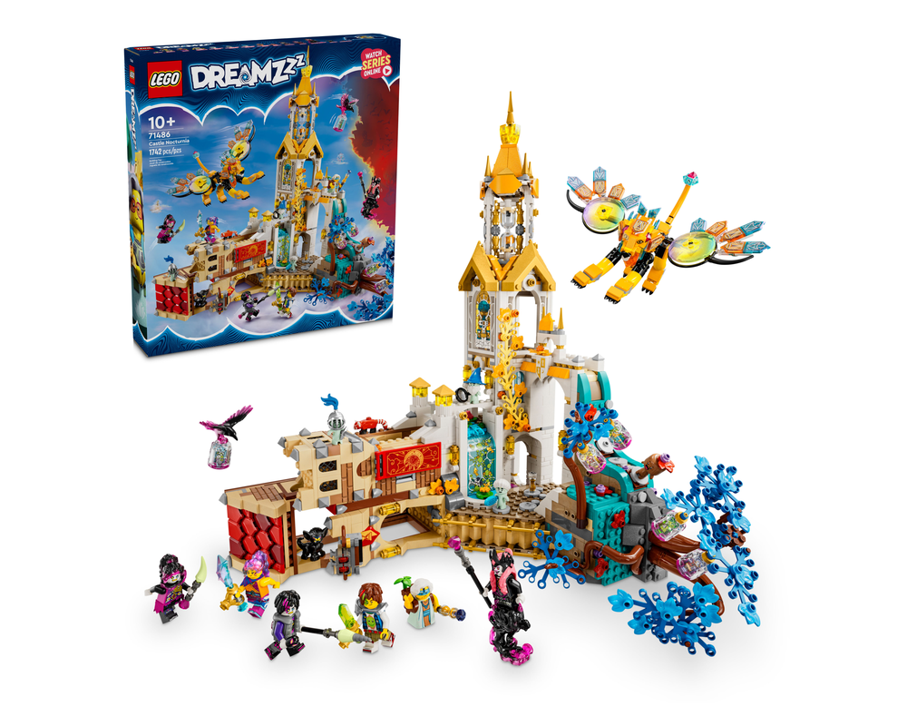 LEGO Set 71486-1 Castle Nocturnia (2024 Dreamzzz) | Rebrickable