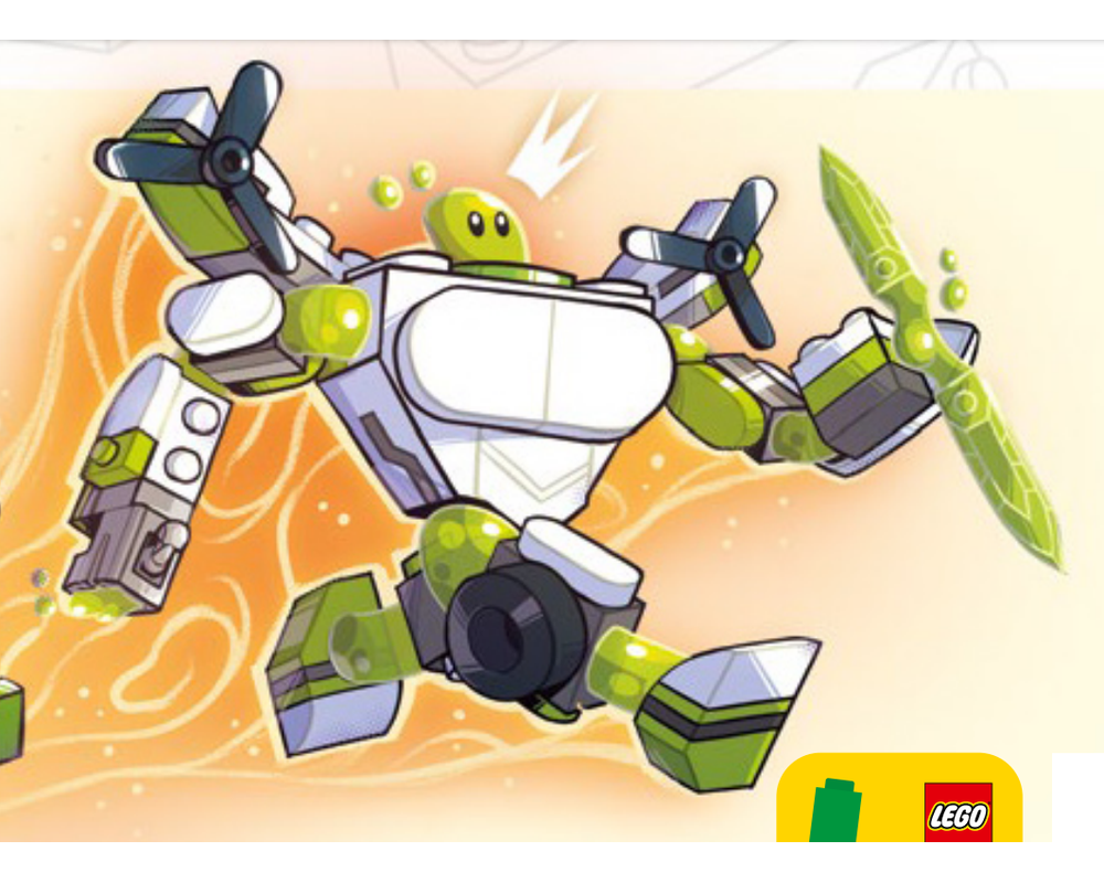 LEGO Set 71487-1-b1 Robot (2025 Dreamzzz) | Rebrickable