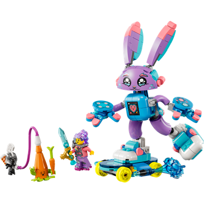 LEGO Izzie and Bunchurro the Gaming Bunny set 71490