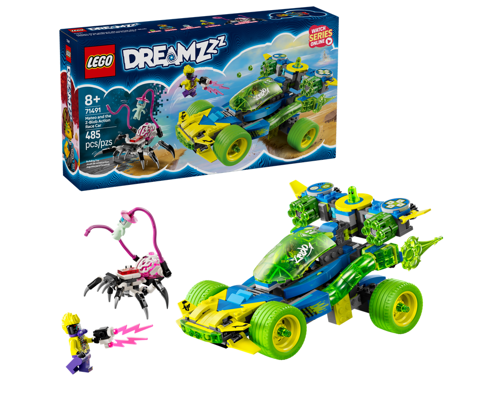 LEGO Set 71491-1 Mateo and the Z-Blob Action Race Car (2025