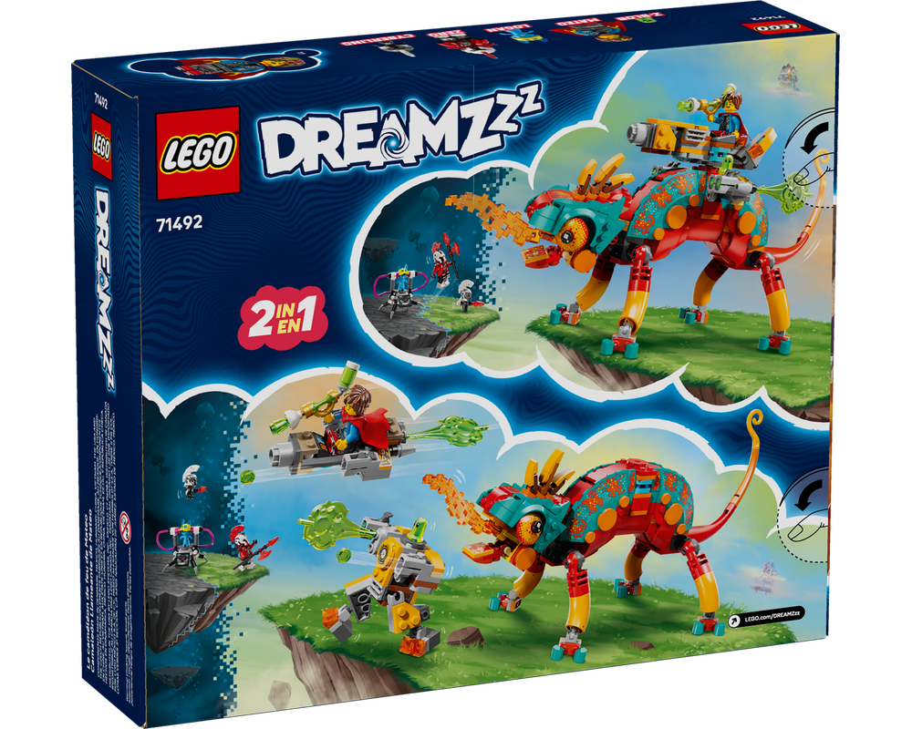 LEGO Set 71492-1 Mateo's Fire Chameleon (2025 Dreamzzz