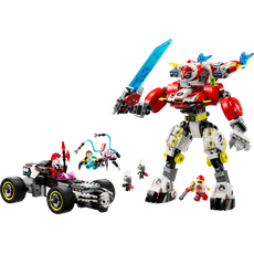 Cooper's Tiger Mech & Zero's Hot Rod Car (set 71497-1)