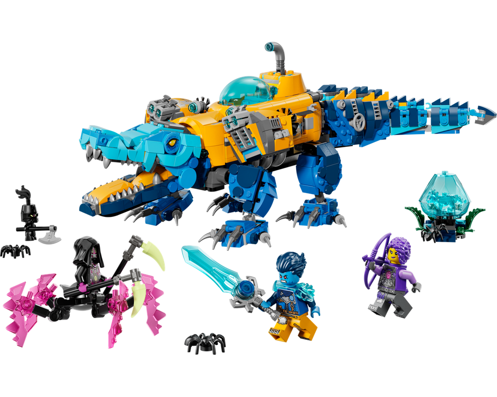 LEGO Set 71512-1 Crocodile Submarine (2026 Dreamzzz) | Rebrickable