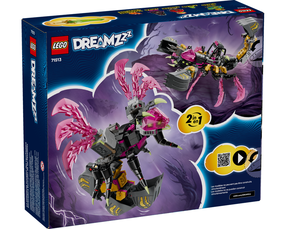 LEGO Set 71513-1 Nightmare Scorpion Digger (2026 Dreamzzz
