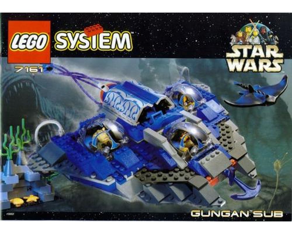 LEGO Set 7161-1 Gungan Sub (1999 Star Wars) | Rebrickable - Build with LEGO