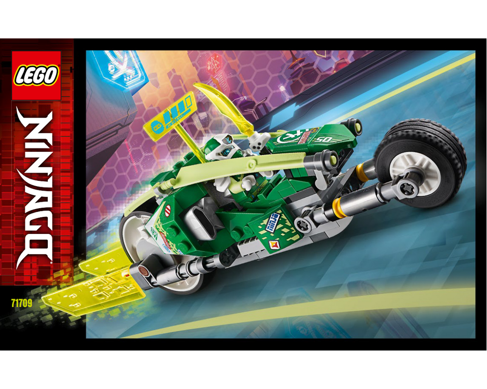 LEGO Set 71709-1-s1 Lloyd's Velocity Racer Bike (2020 Ninjago ...