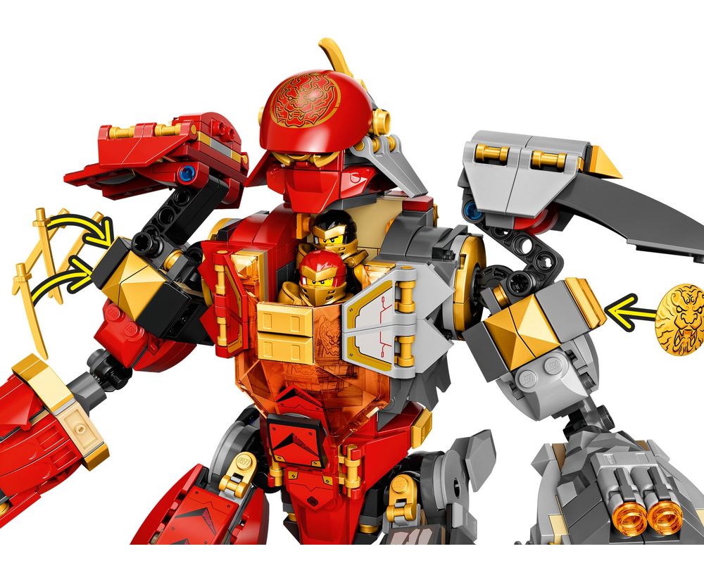 LEGO Set 71720-1 Fire Stone Mech (2020 Ninjago) | Rebrickable