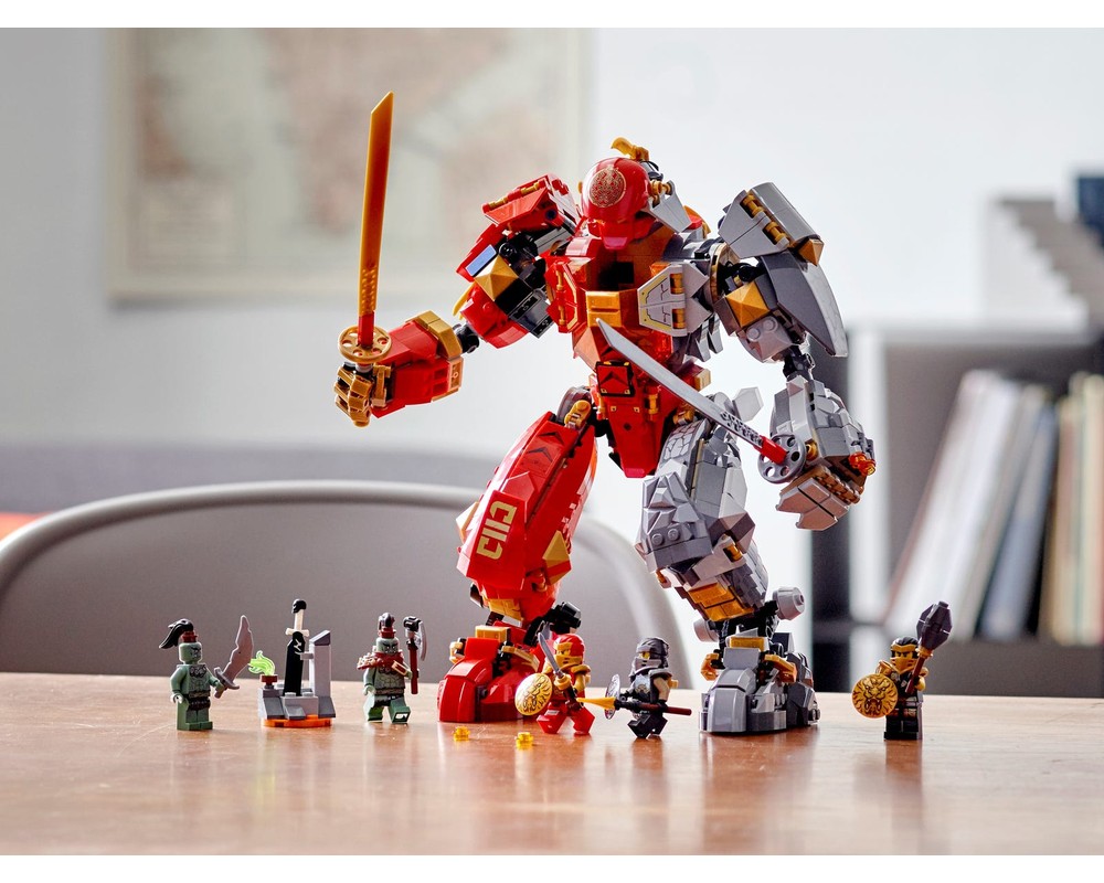 lego ninjago stone mech