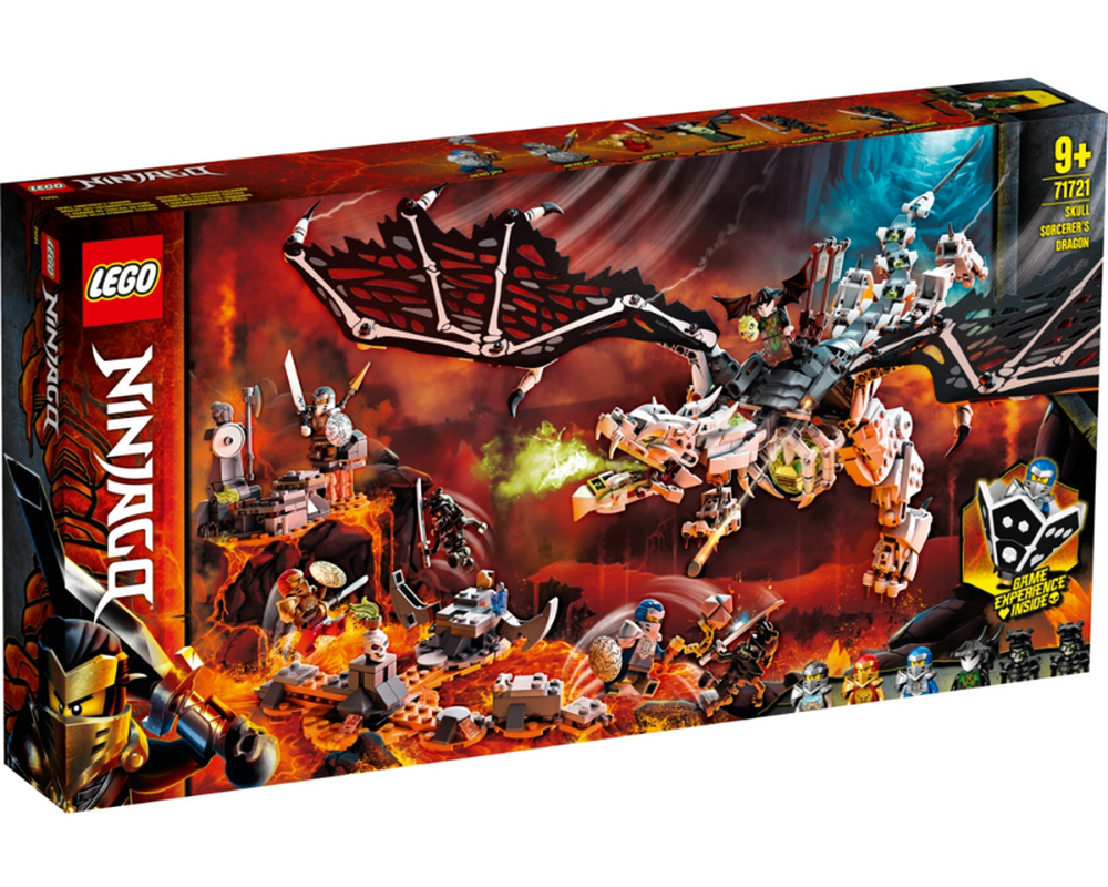 玲ページ LEGO Set 71721-1 Skull Sorcerer's Dragon (2020 Ninjago