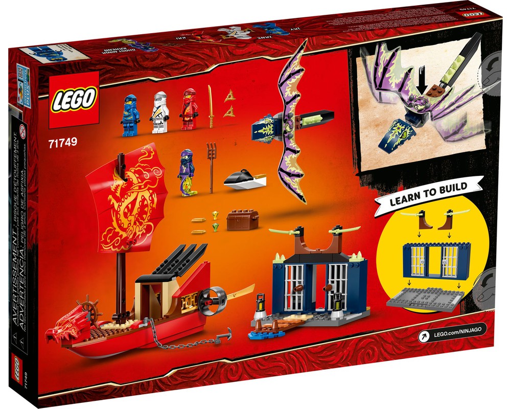 Lego ninjago discount destiny's bounty instructions