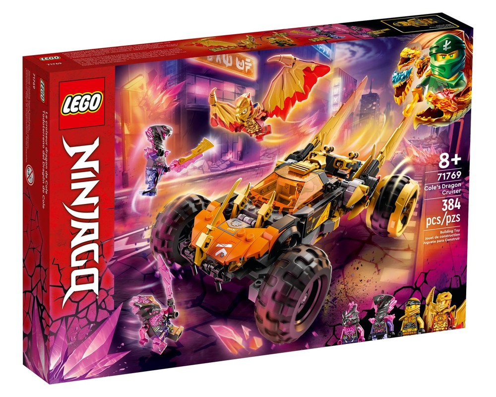 LEGO Set 71769-1 Cole's Dragon Cruiser (2022 Ninjago
