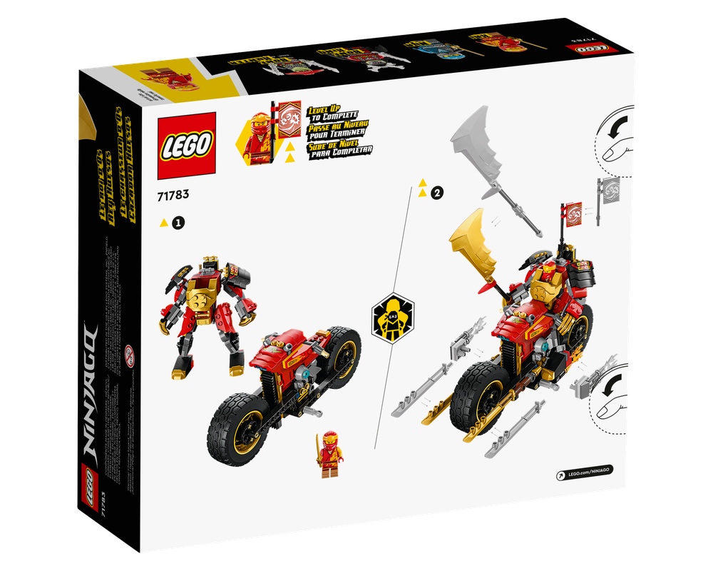 LEGO Set 71783-1 Kai's Mech Rider EVO (2023 Ninjago) | Rebrickable 