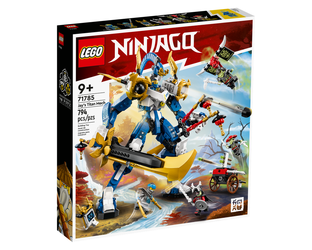 LEGO Set 71785-1 Jay's Titan Mech (2023 Ninjago